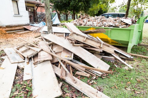 Professional team clearing an office space in Upper Holloway