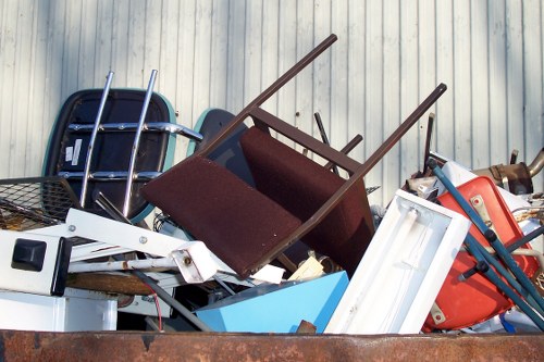 Eco-friendly waste disposal during office clearance