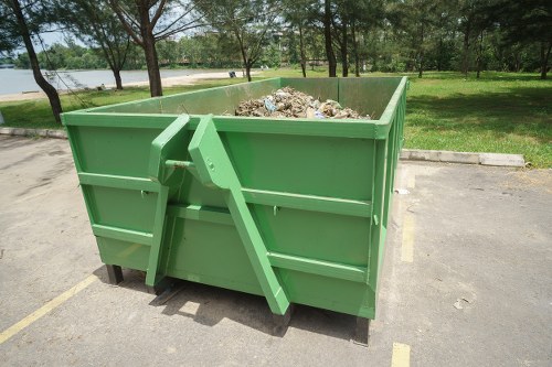 North London rubbish clearance services team at work