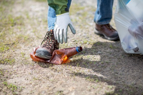 Residential rubbish collection in North London